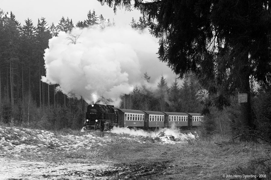 Harzquerbahn, bei Benneckenstein