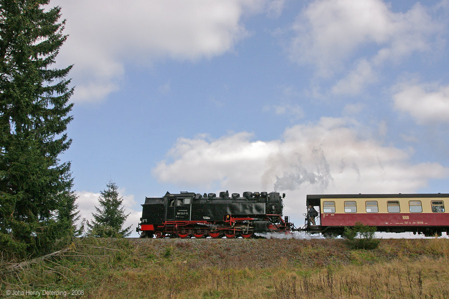 Harzquerbahn . Bergauf nach Benneckenstein