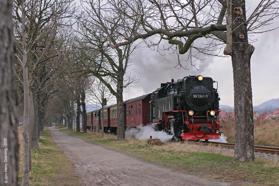 Harzquerbahn . Kastanienallee