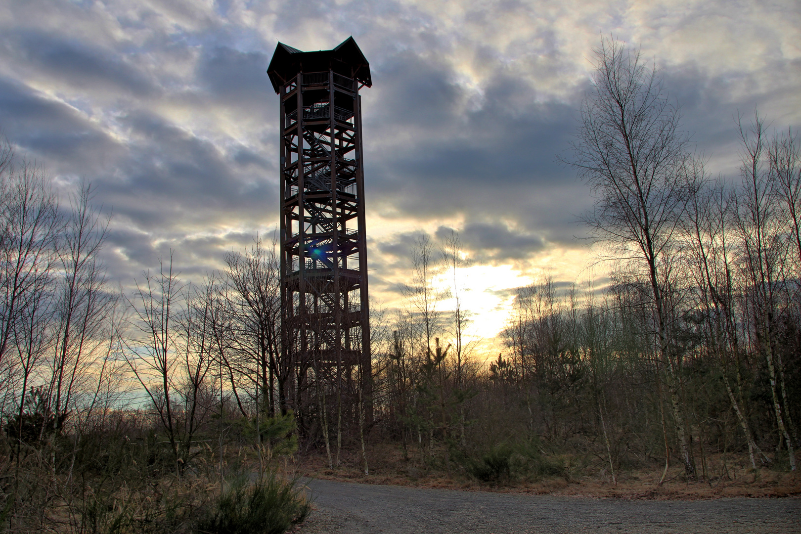 Haselbergturm in Sachsen