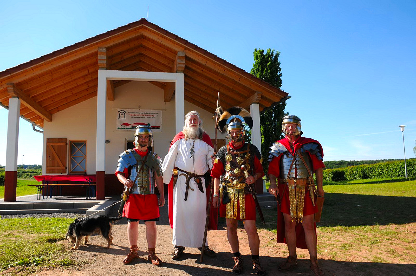 Haselburg Fest 2013 Freizeit Römer und Berufsdruiden