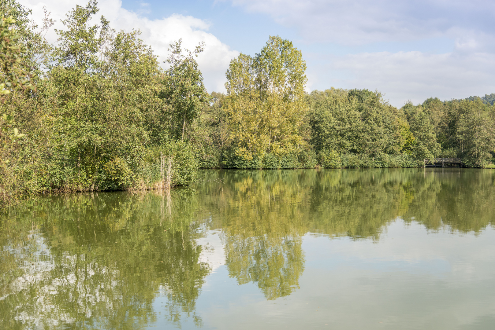 Haselsee im Spätsommerlicht