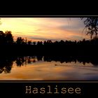 Haslisee Sunset