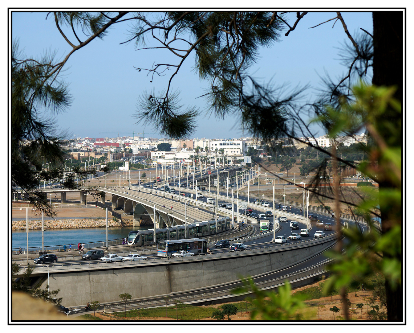 Hassan II Brücke Rabat