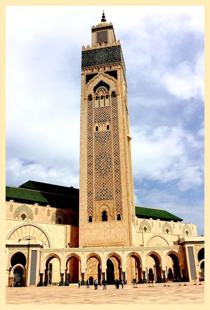 Hassan-II-Moschee in Casablanca