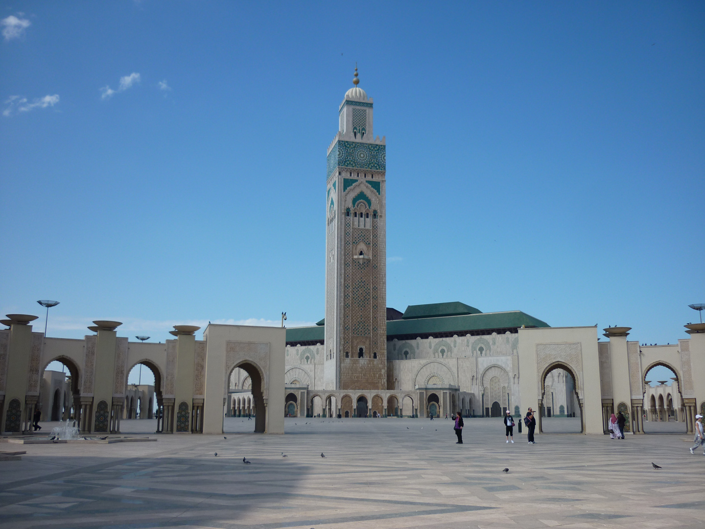 Hassan II Moschee in Casablanca