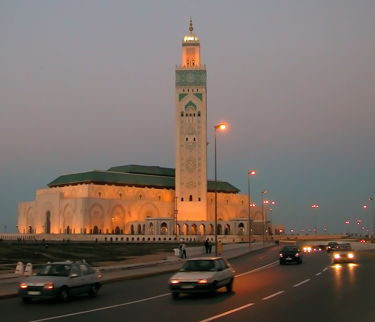 Hassan II-Moschee in Casablanca, derzeit zweitgrößte weltweit