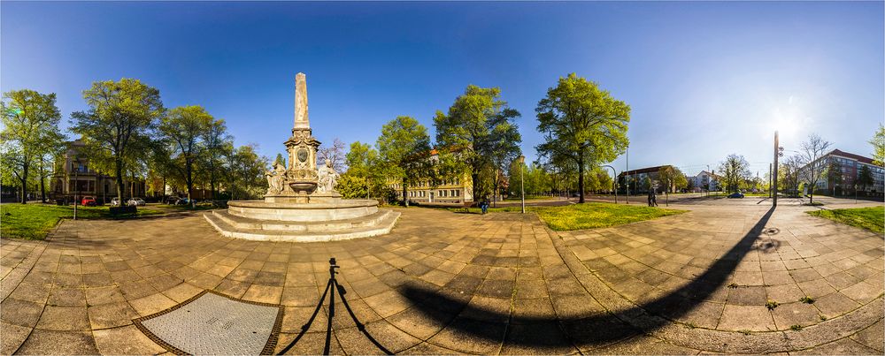 Hasselbachbrunnen Magdeburg (360°-Ansicht)