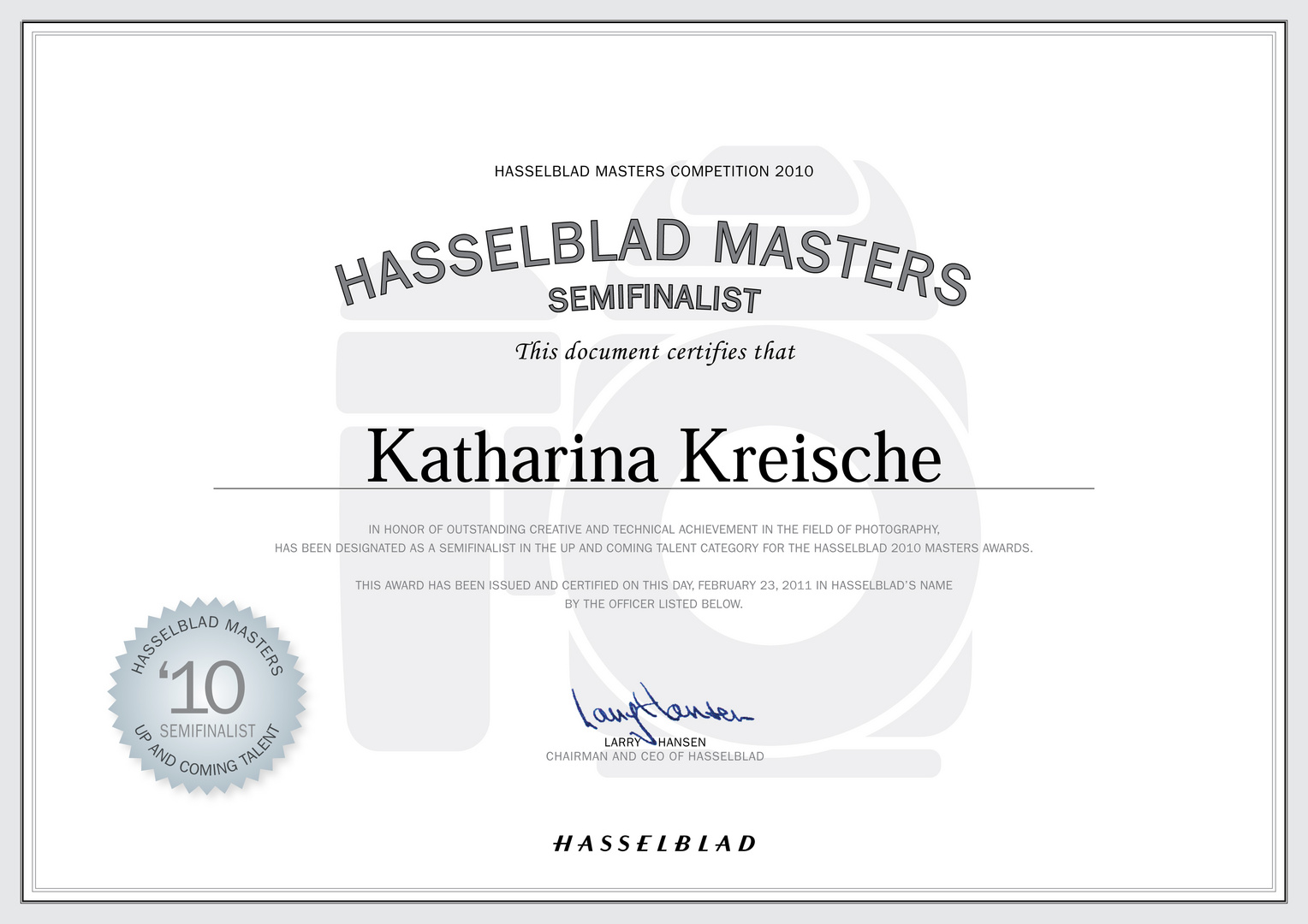 Hasselblad Masters