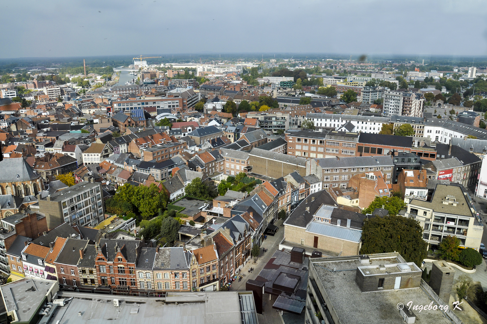 Hasselt - Blick auf die Stadt - 3