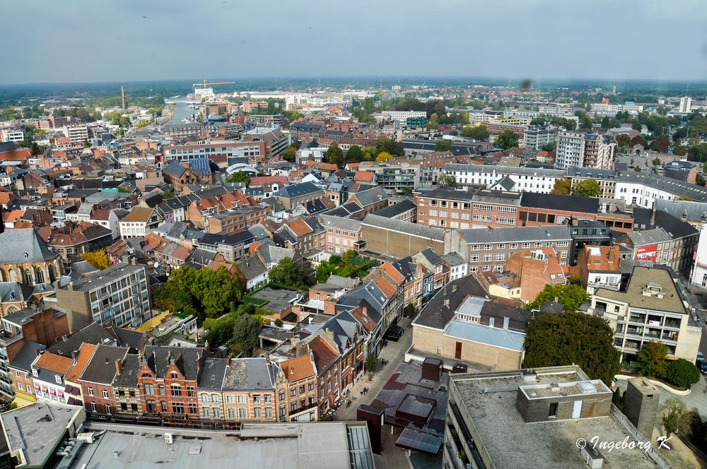 Hasselt - Blick auf die Stadt - 3