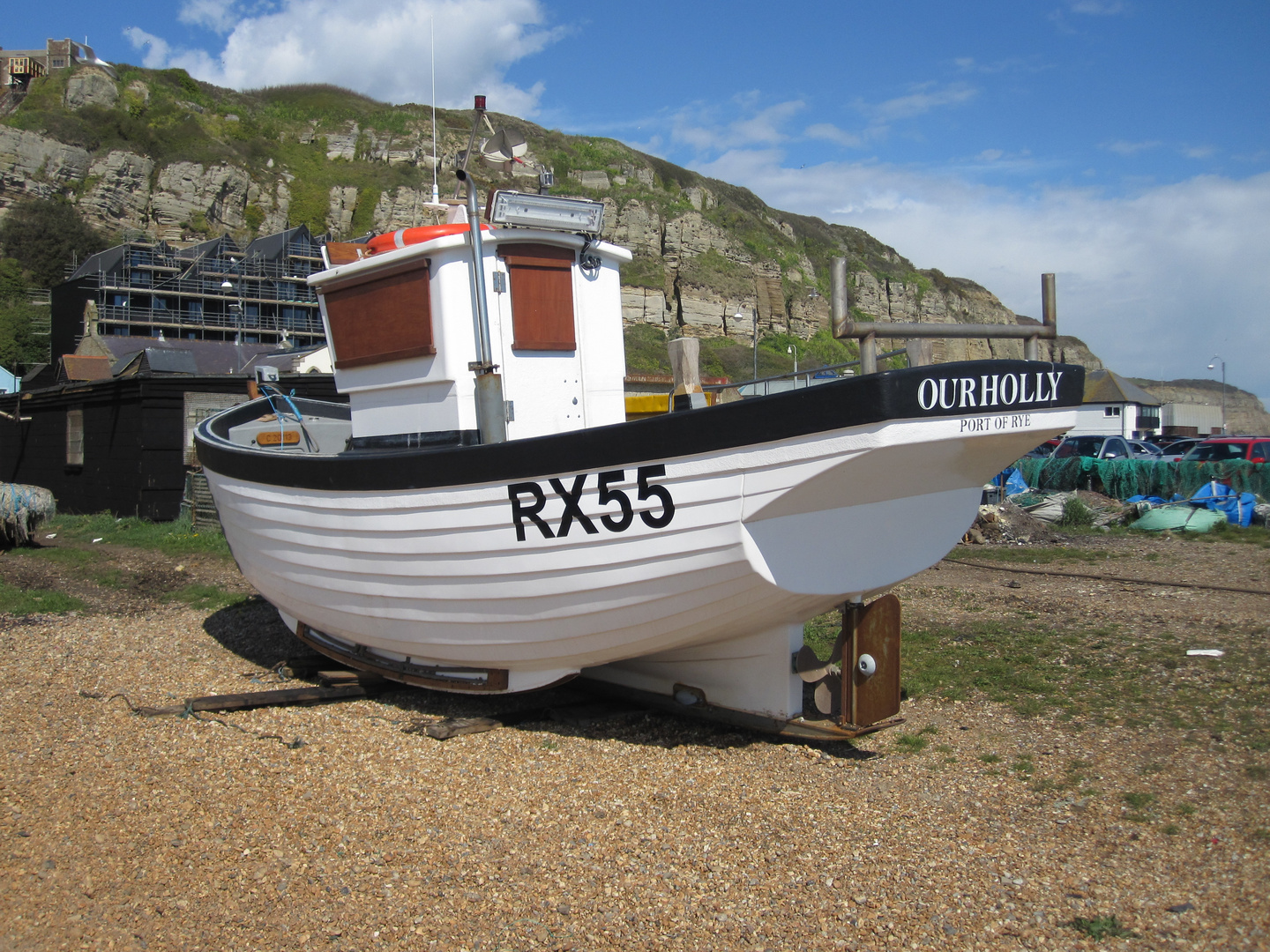 Hastings Beach.East Sussex.