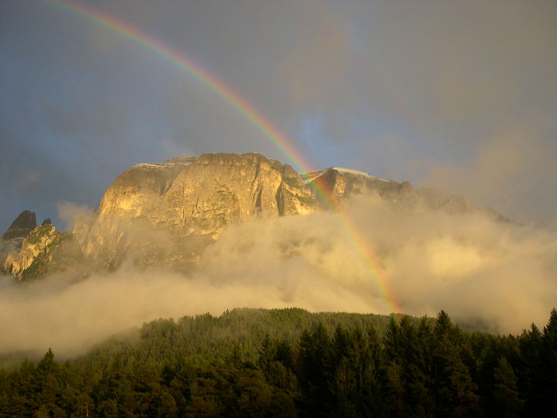 Hat da der Regenbogen eingeschlagen?