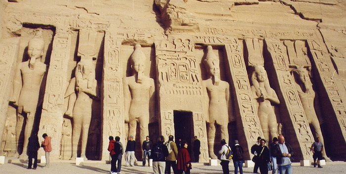 Hathor-Tempel in Abu Simbel