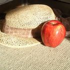 Hats and apple