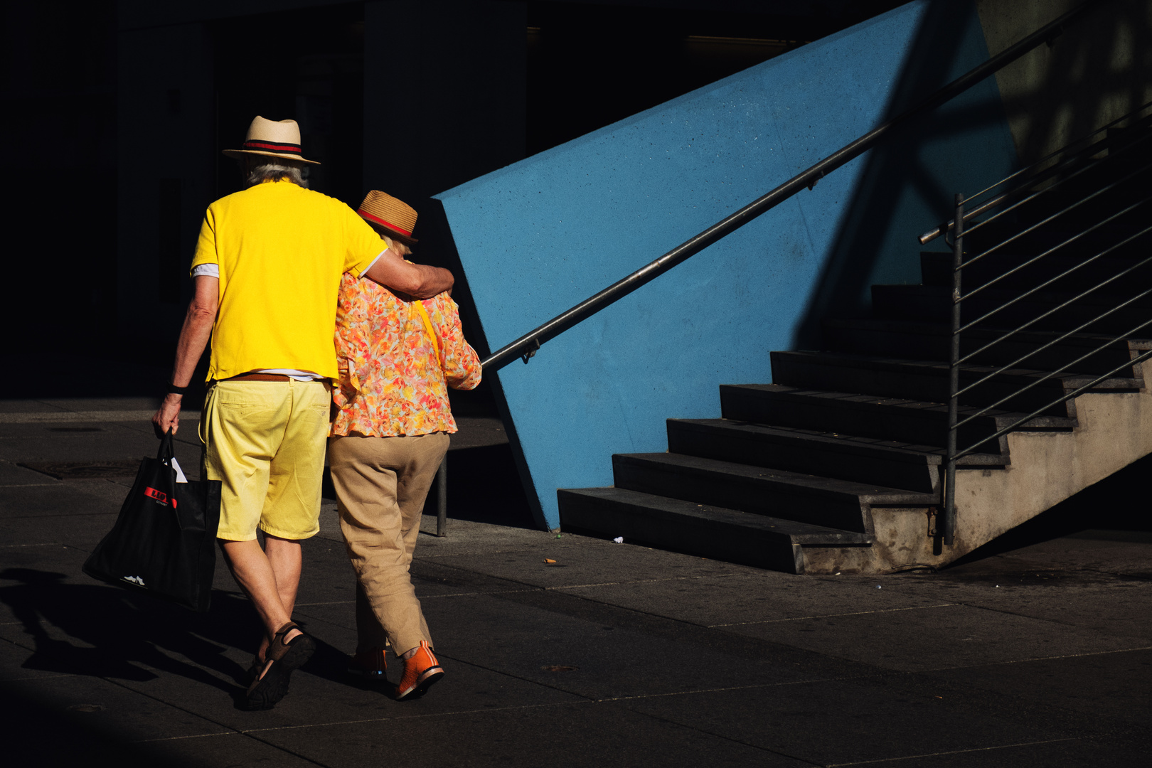 Hats in the sunlight