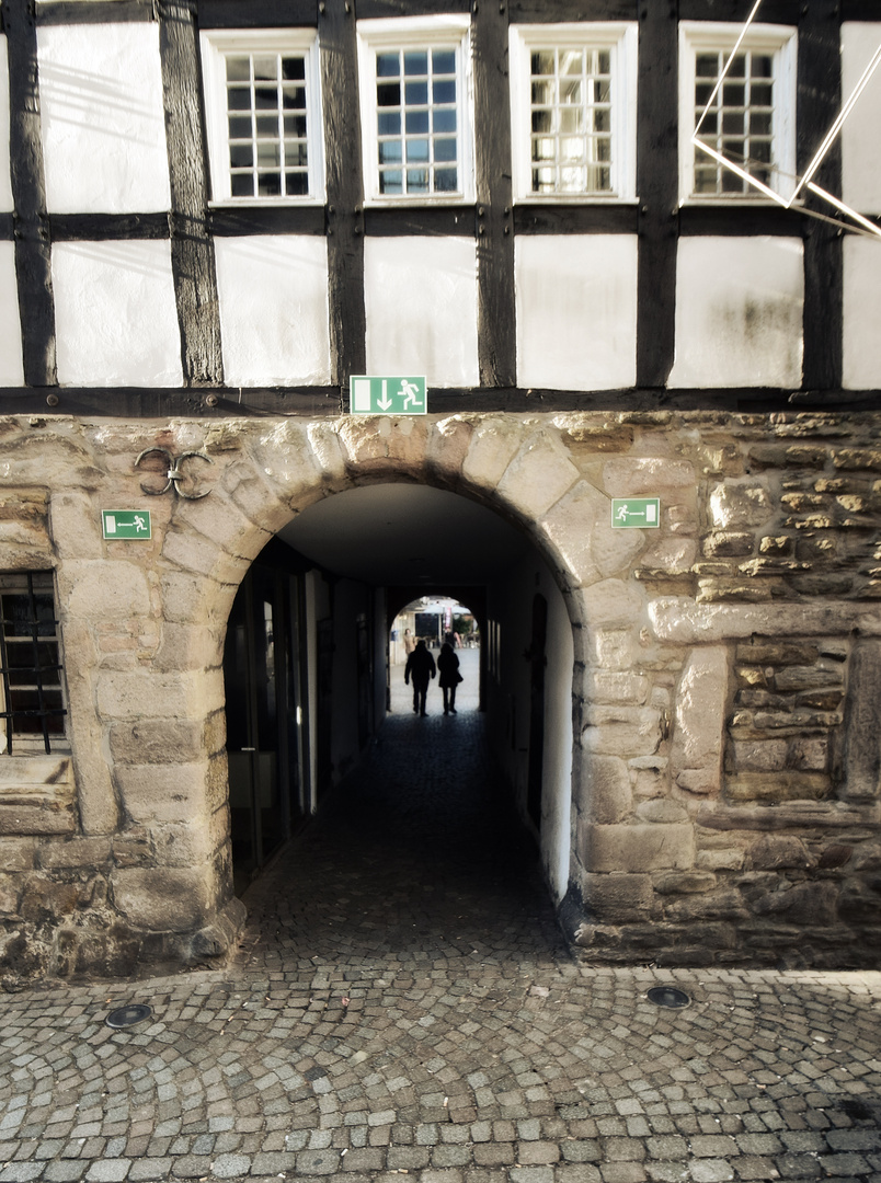 Hattingen Altstadt-Durchgänge 17