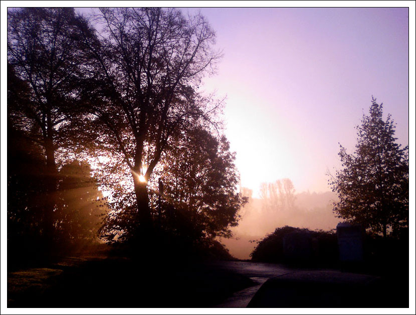 Hattingen im Morgengrauen