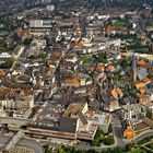 Hattingen Ortskern / Luftaufnahme aus dem Jahr 1984