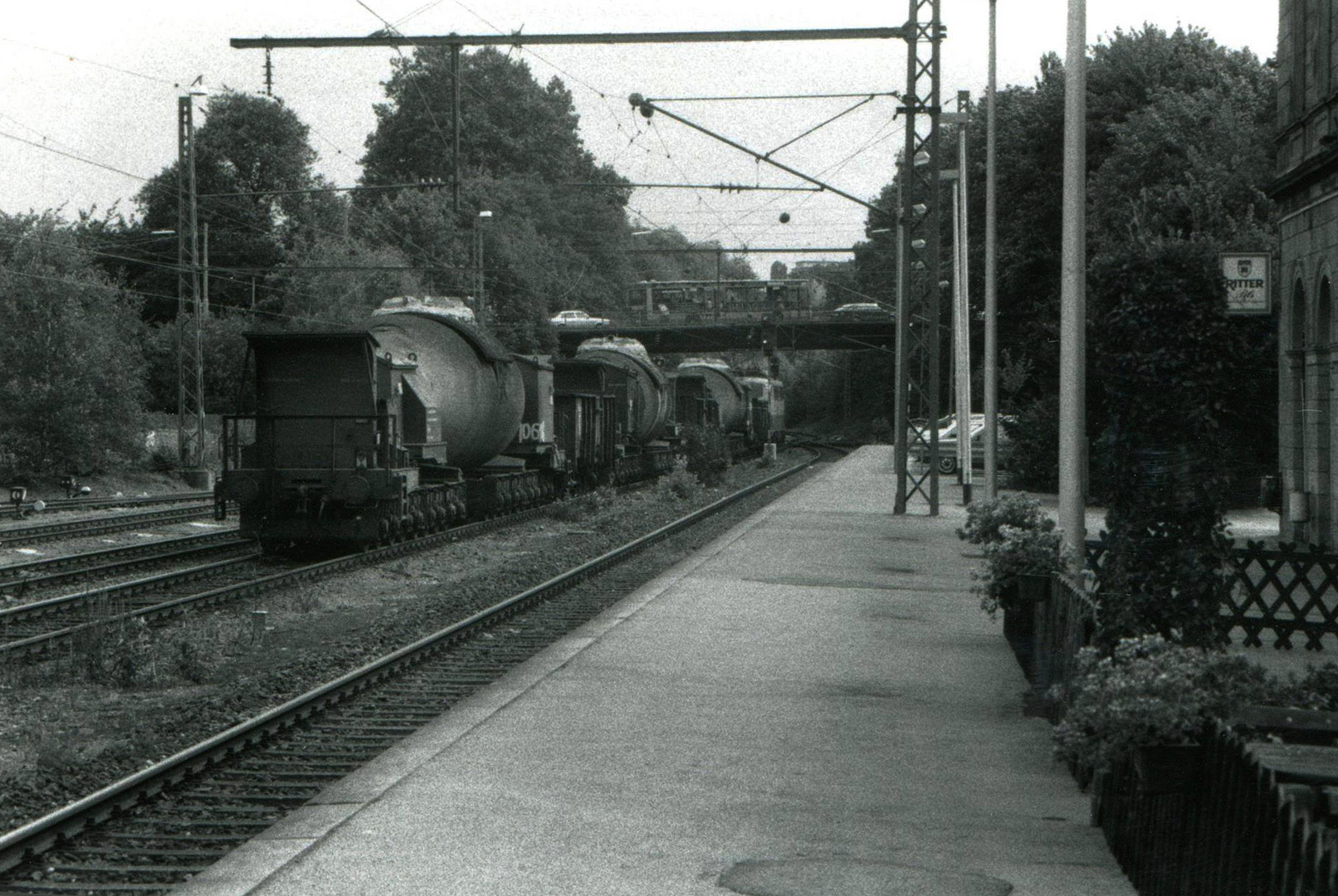 Hattingen (Ruhr) Bahnhof - 1989