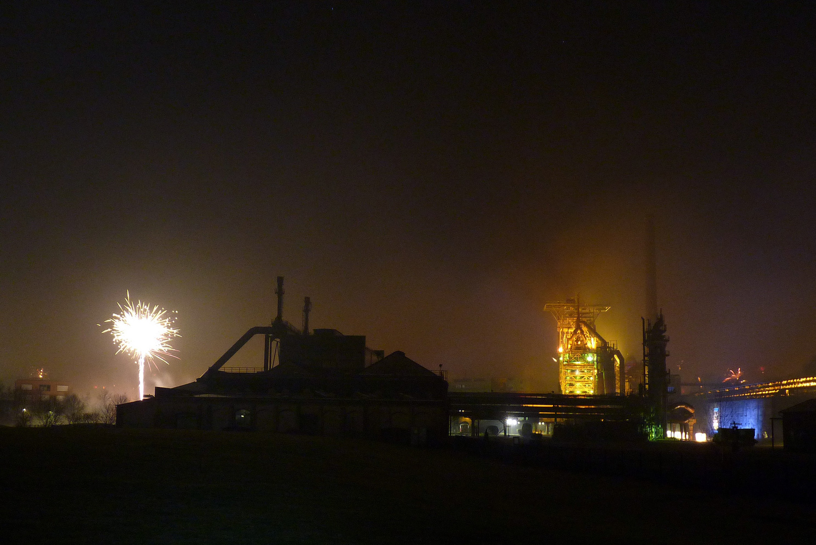 Hattingen, Sylvester 2014, Westfälisches Industriemuseum Henrichshütte (2)