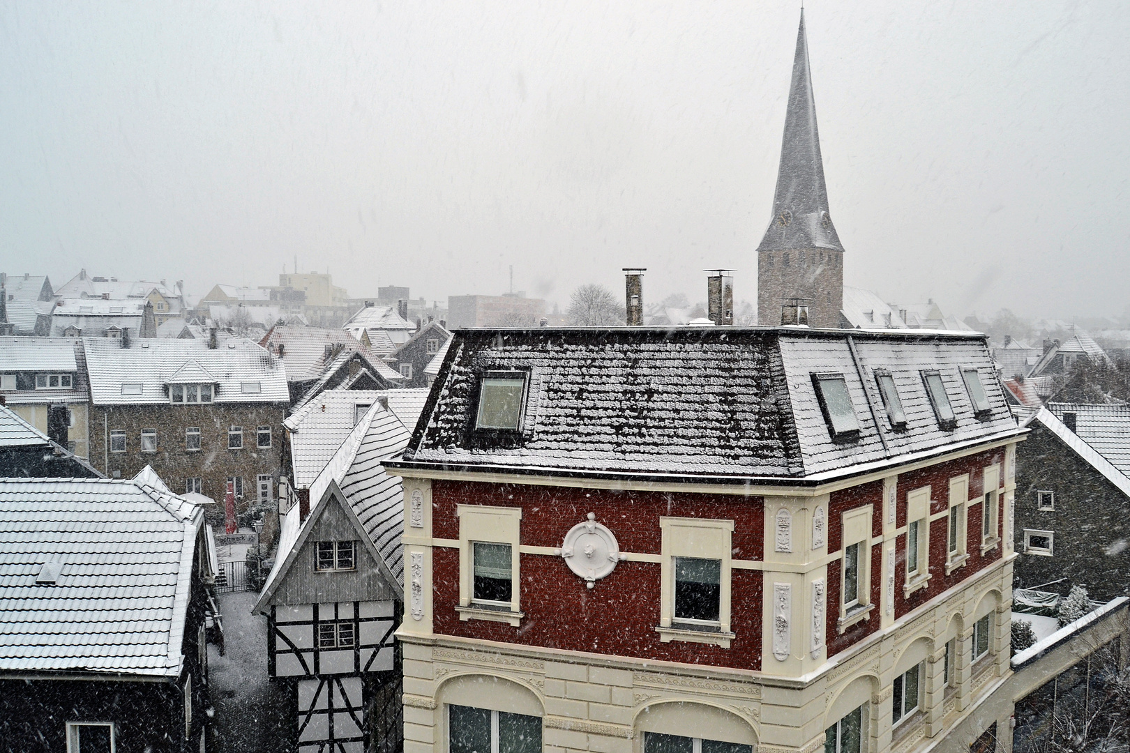 Hattingen, Winter 2015, die Innenstadt/Altstadt 6