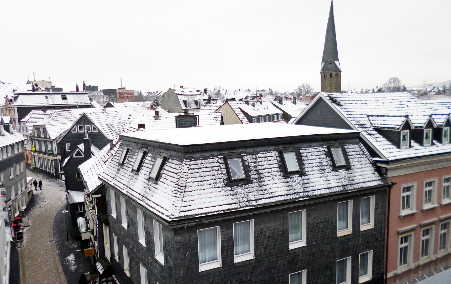 Hattingen, Winter 2015, die Innenstadt/Altstadt 7