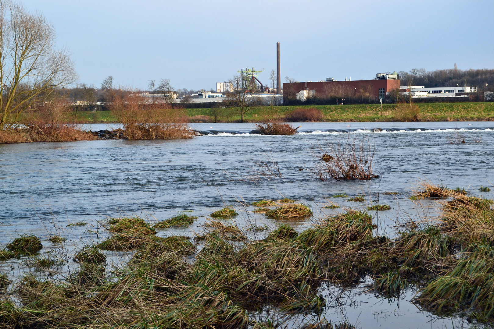 Hattingen, Winter 2015, die Ruhr 2