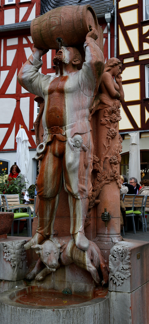 Hattsteinbrunnen in Limburgs Altstadt