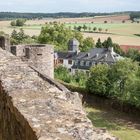 Hattsteiner Hof, Ausblick von Burg Münzenberg (Hessen)