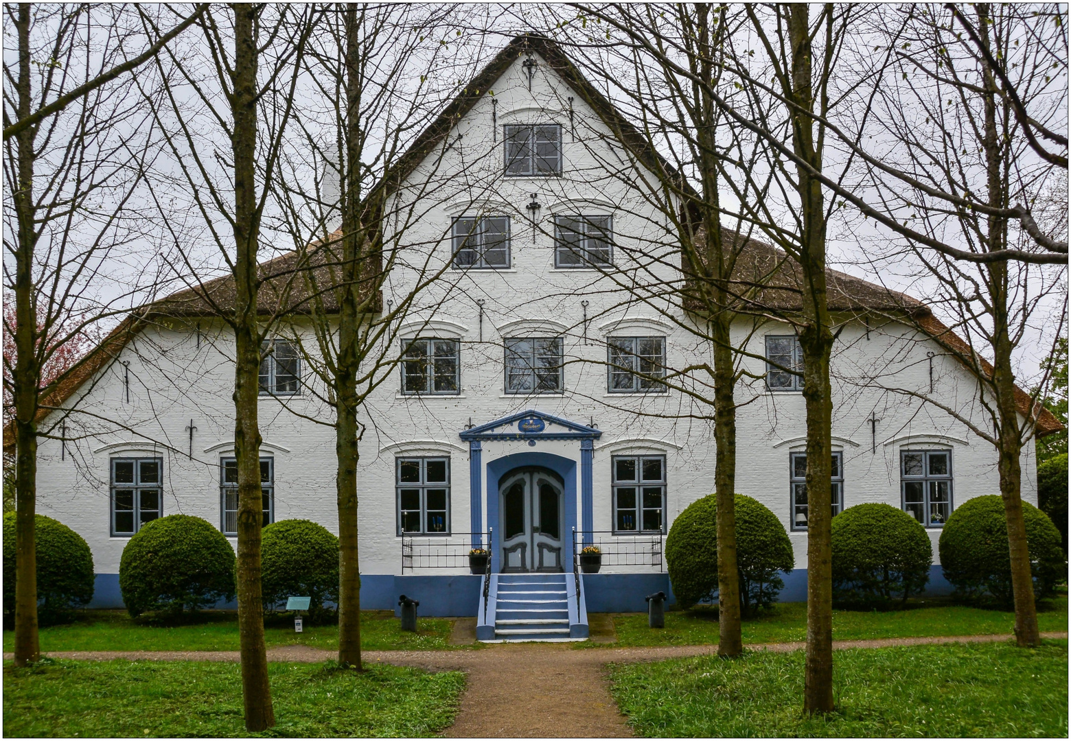 Haubarg &quot; Hochdorfer Garten &quot; Tating / Eiderstedt Foto