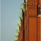 Hauben in der Speicherstadt