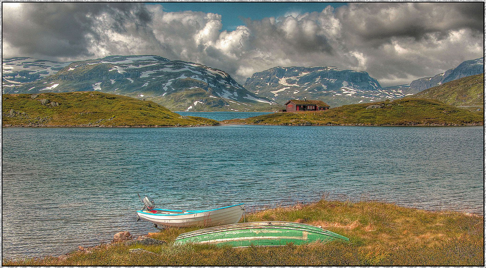Haukeli-Fjell: Norwegenreise 2012 ( HDR )