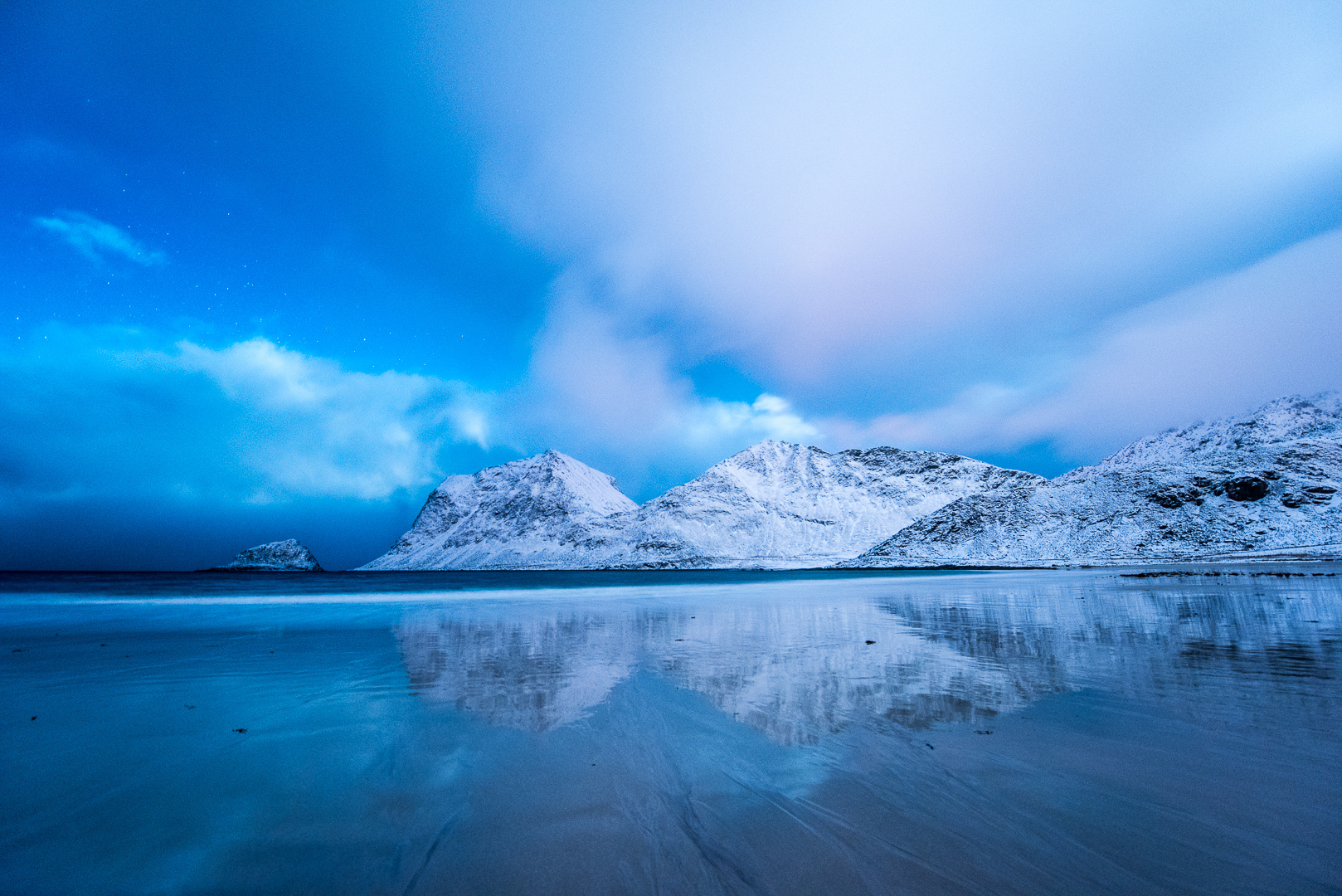 haukland abendstimmung