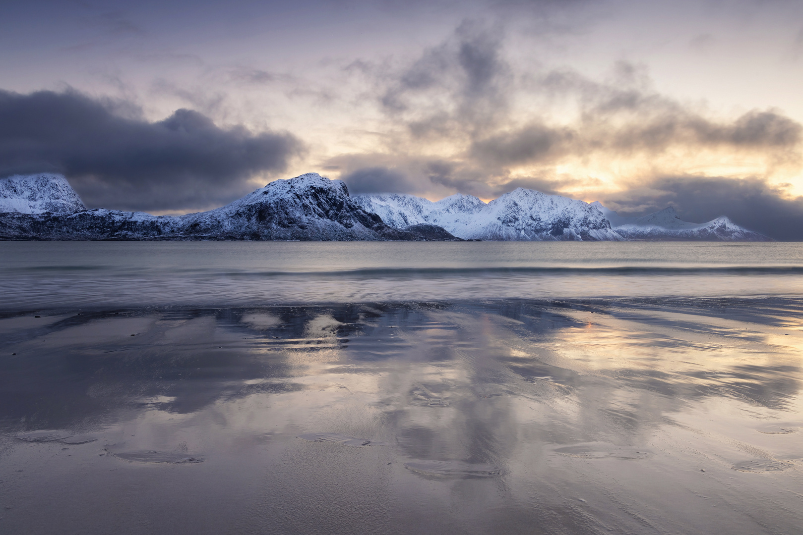 ...Haukland beach...