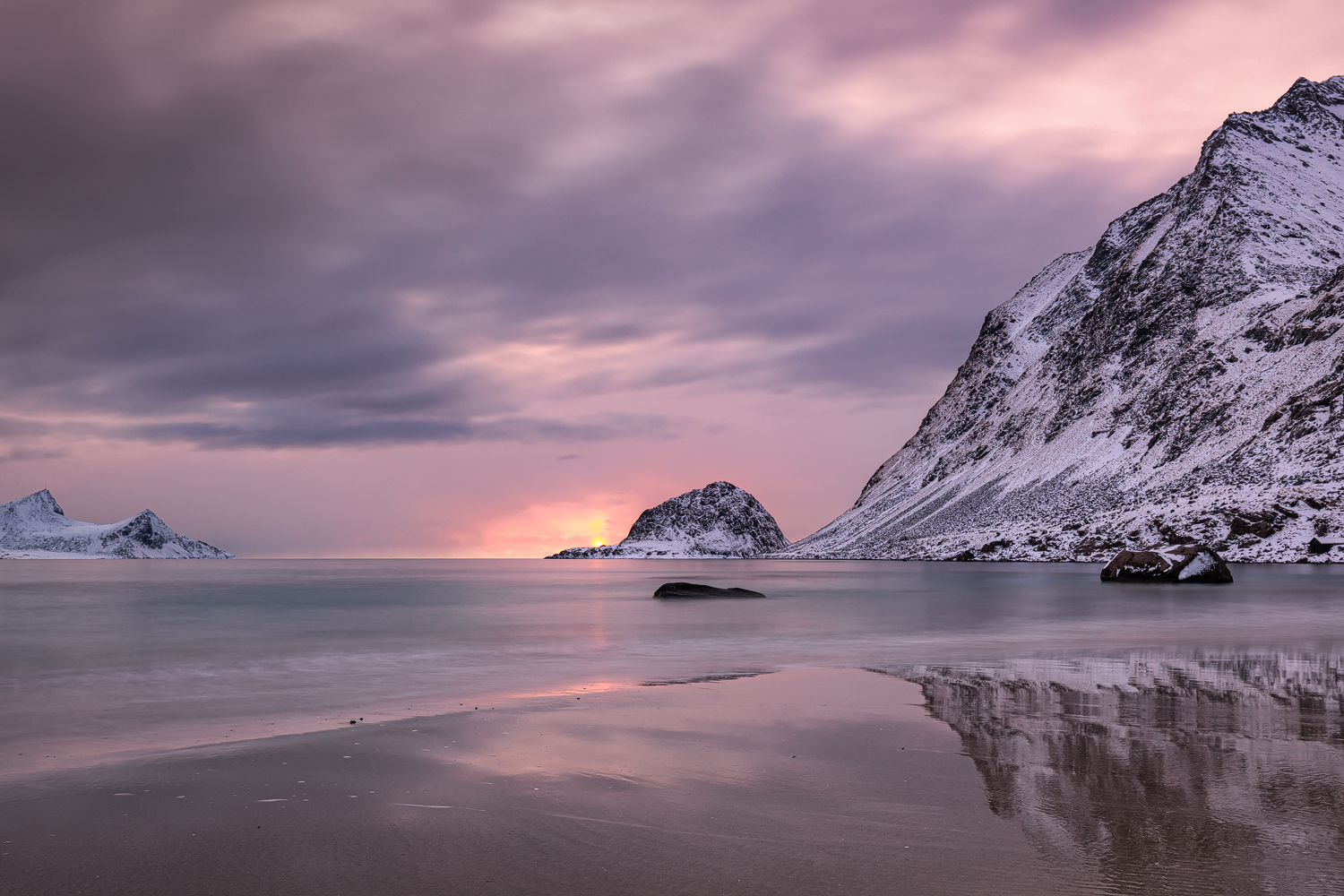 Haukland Beach