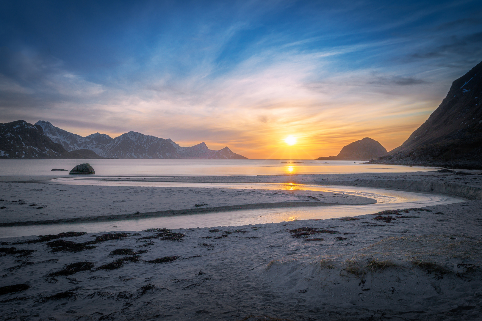 Haukland Beach Lofoten