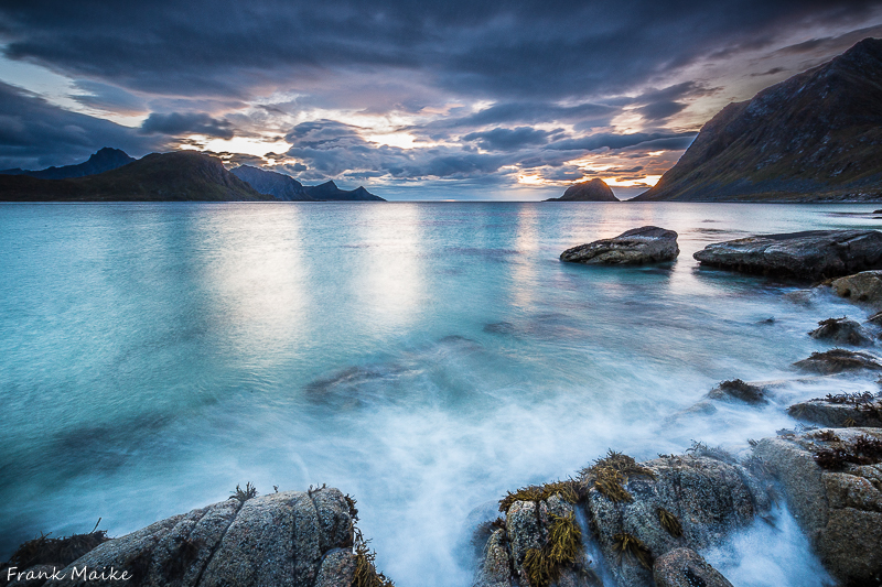 Hauklandbeach Lofoten Norwegen