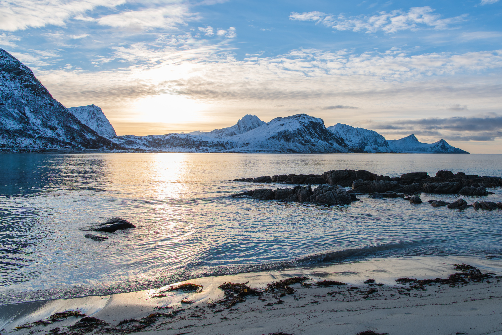 Hauklandstrand Norwegen