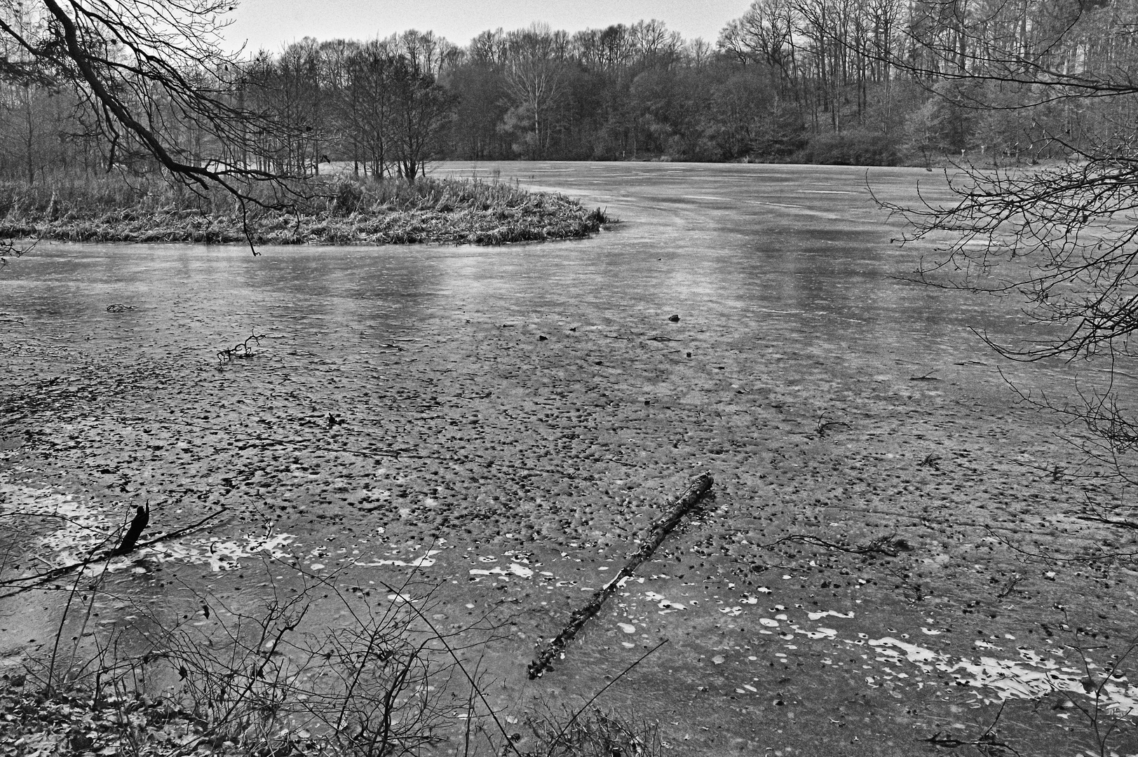 Haunestausee im WInter