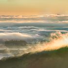 Haunsberg, Kaiserbuche Sonnenaufgang
