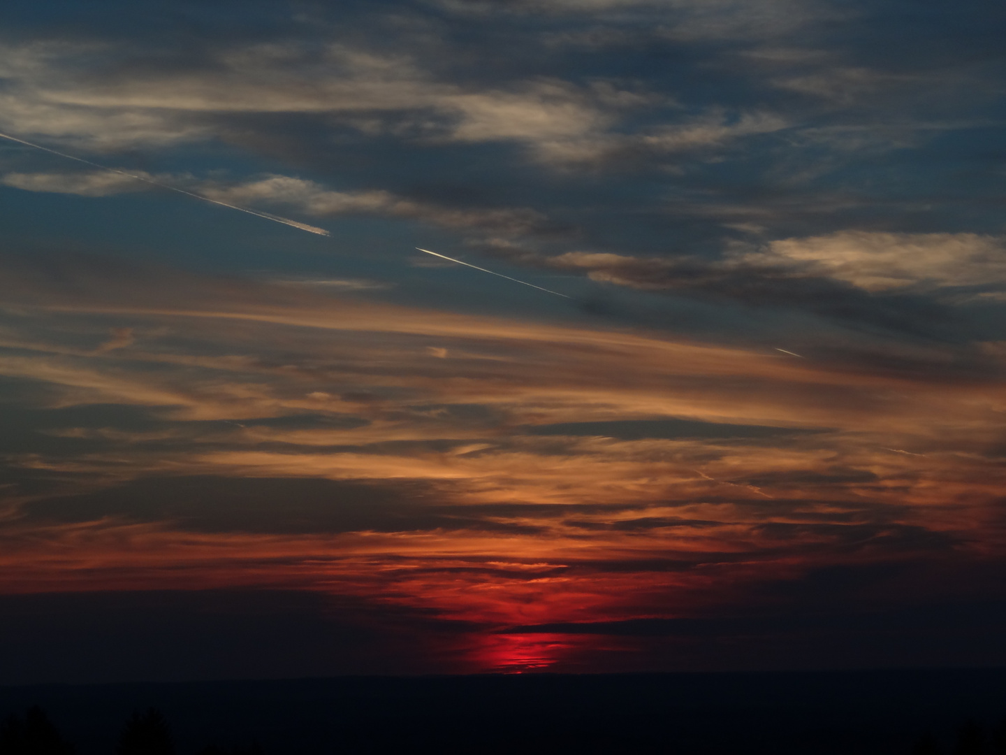 Haunsberg sunset