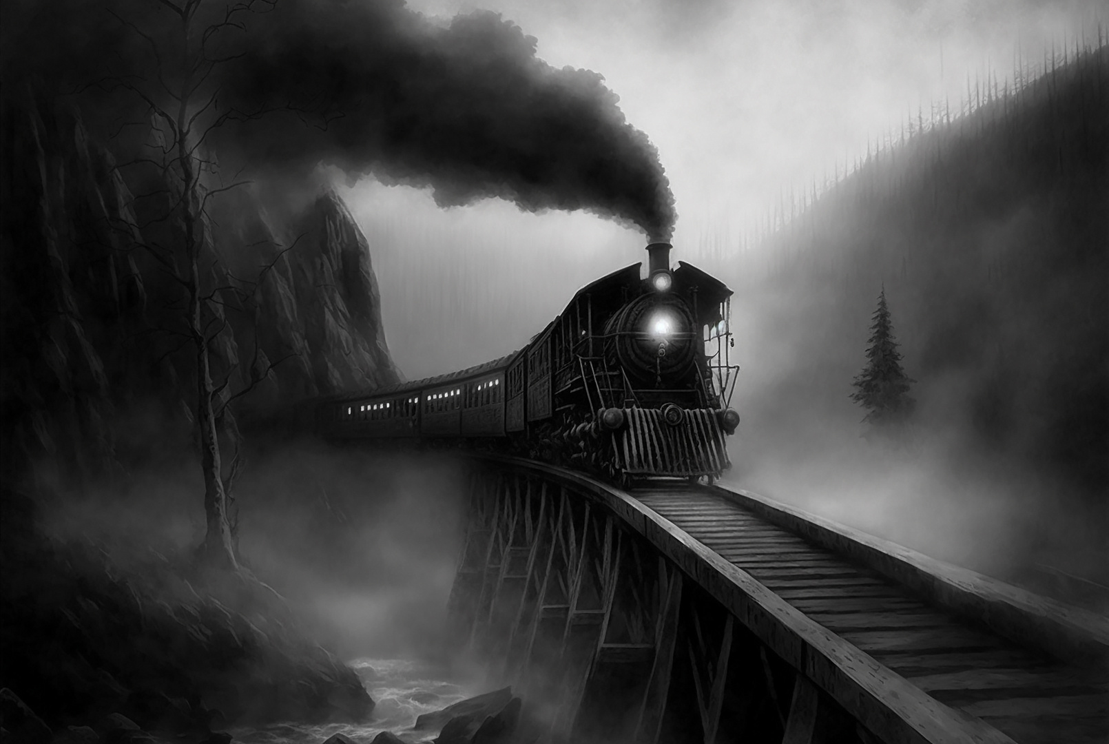 Haunted Ghost Train