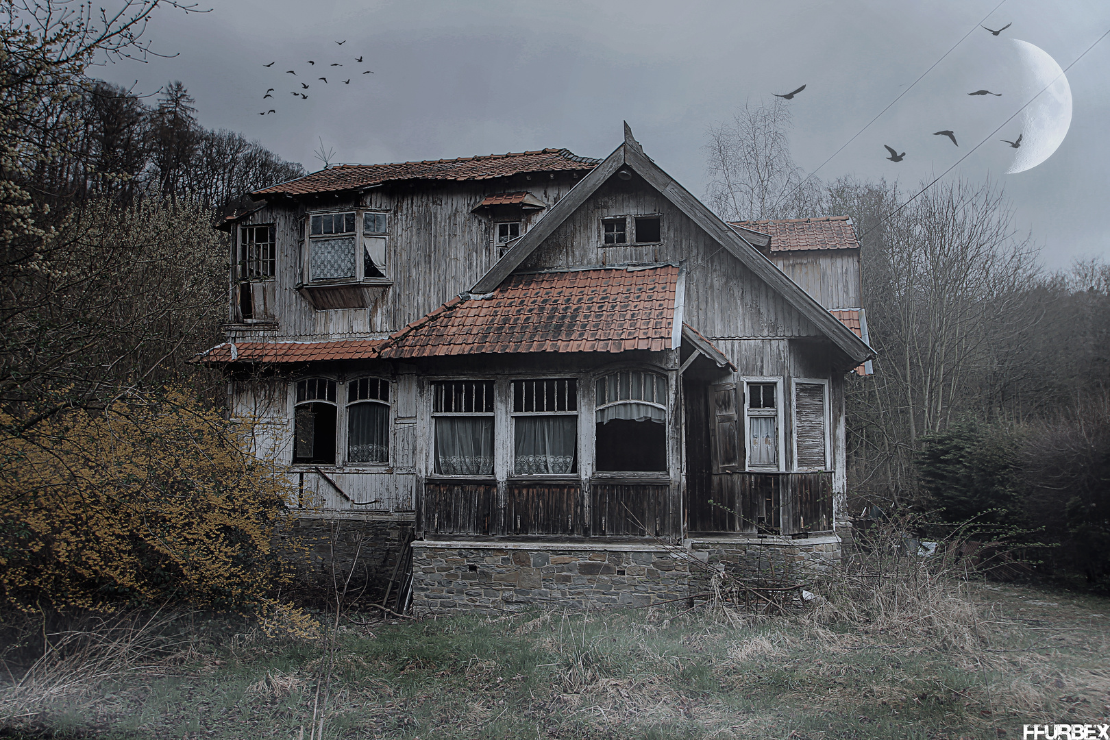 haunted house in Belgium