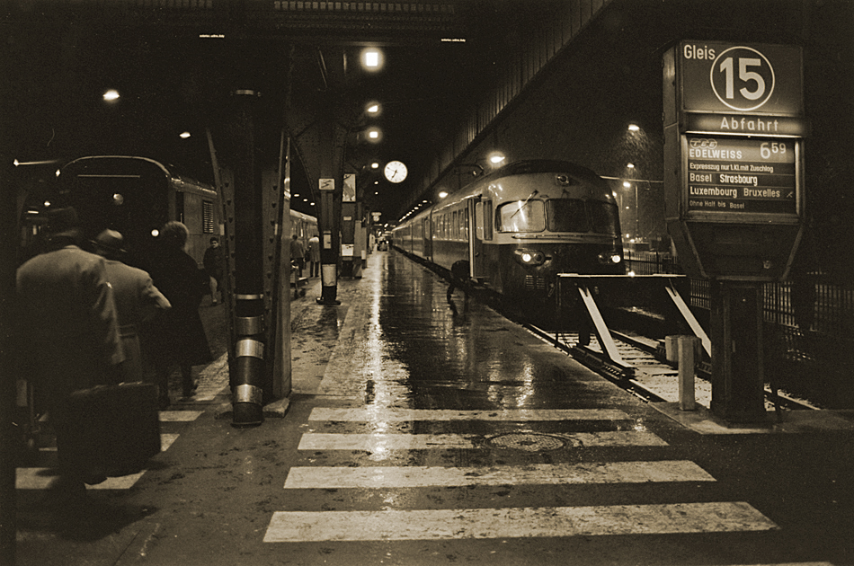 Haupbahnhof Zürich - TEE "Edelweiß"