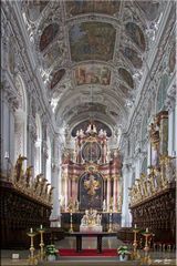 Hauptaltar der Basilika Waldsassen i.d. Oberpfalz