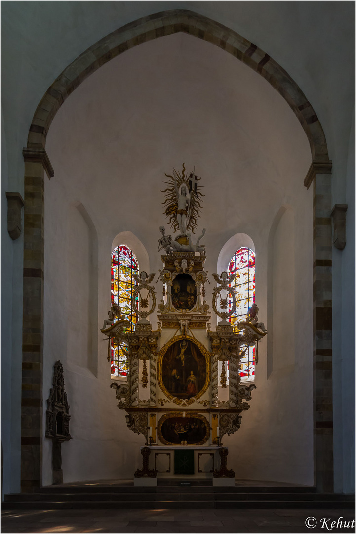 Hauptaltar im Dom St. Johannes und St. Laurentius Merseburg