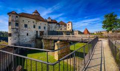 Hauptanlage der Burg Burghausen