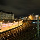 Hauptbahnhof bei Nacht