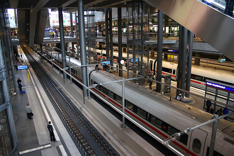 Hauptbahnhof Berlin, untere Ebene